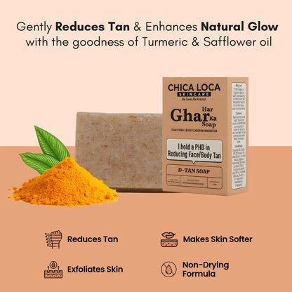Chica Loca Har Ghar Ka Soap – D-Tan Soap (100g)