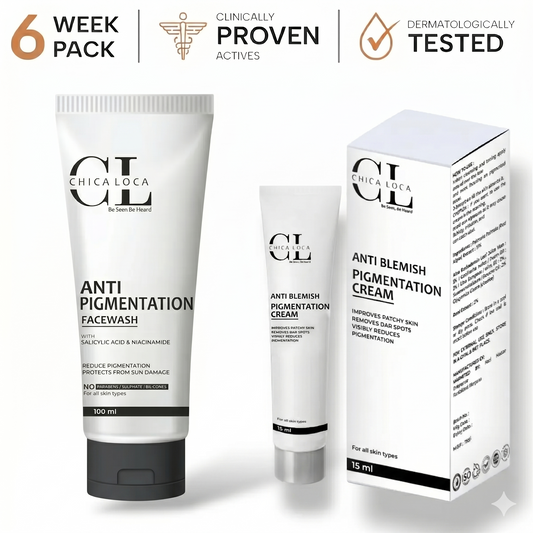 Anti-Pigmentation & Blemish Corrective Routine FACEWASH & CREAM