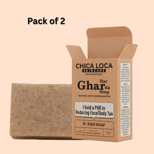 Chica Loca Har Ghar Ka Soap – D-Tan Soap (100g)