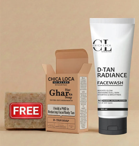 D-Tan Radiance Facewash & D-Tan Soap