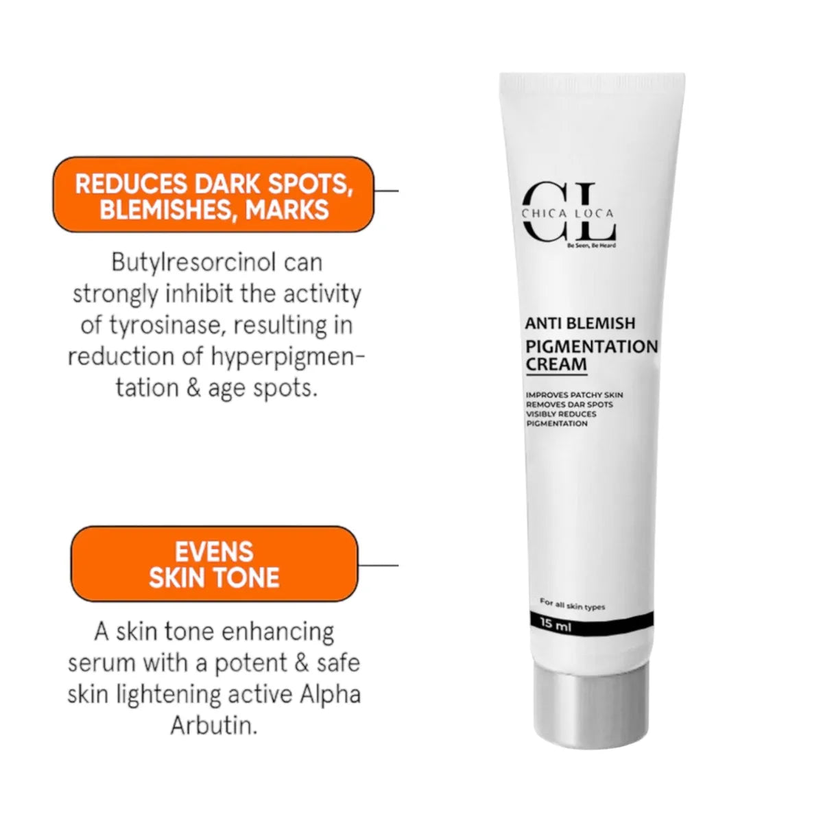 Anti Blemish Pigmentation Cream For All Skin Types (15 ML)
