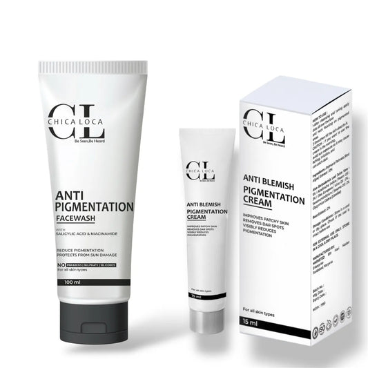 Anti-Pigmentation & Blemish Corrective Routine FACEWASH & CREAM