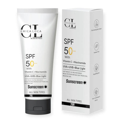 SUNCREEN SPF 50 PA+++ WITH Vitamin C + Niacinamide