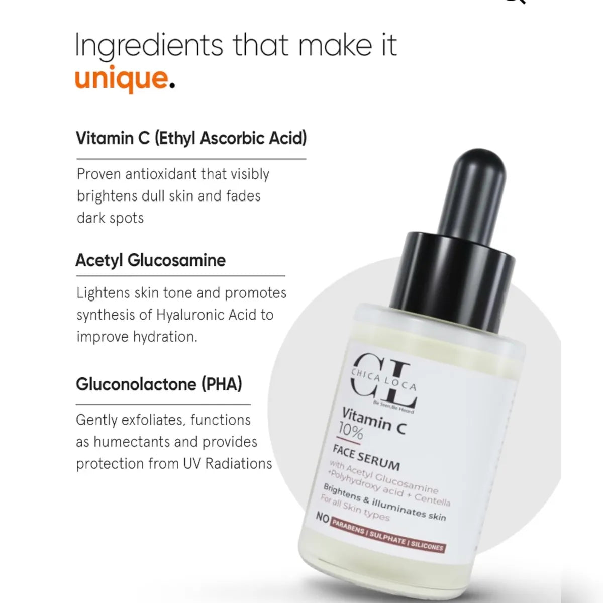 Vitamin C 10 Face Serum For All Skin Types (30 ML)
