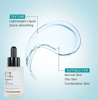 Vitamin C 10 Face Serum For All Skin Types (30 ML)