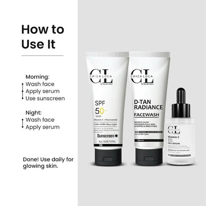 Daily Radiance Glow Complete Skincare Kit