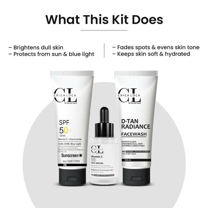 Daily Radiance Glow Complete Skincare Kit