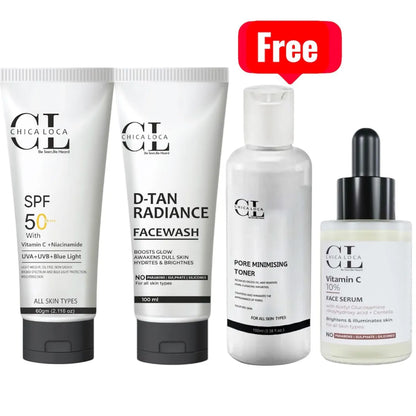 Daily Radiance Glow Complete Skincare Kit