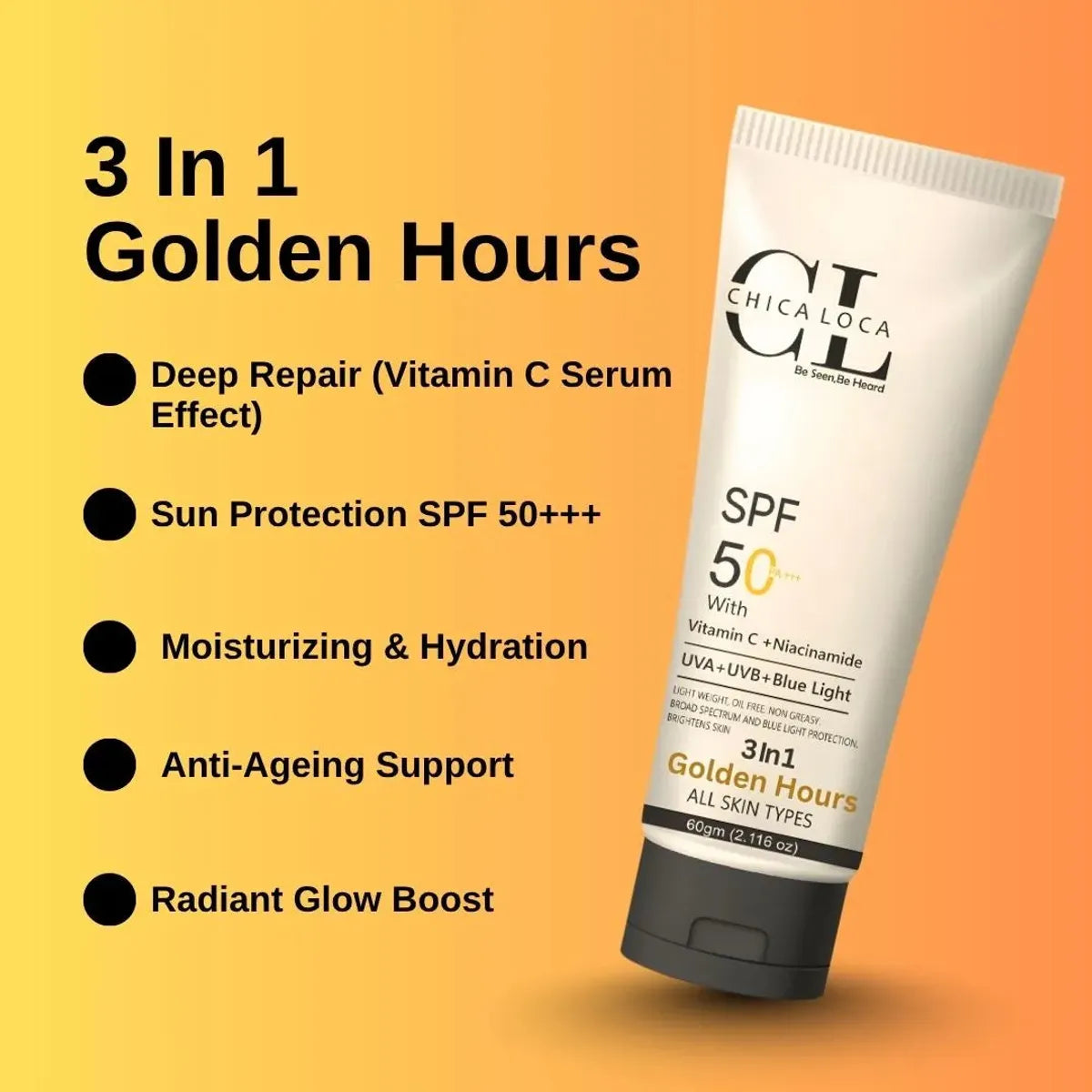 Golden Hours 3-in-1: Serum • Moisturizer • Sunscreen