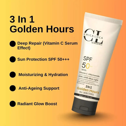 Golden Hours 3-in-1: Serum • Moisturizer • Sunscreen